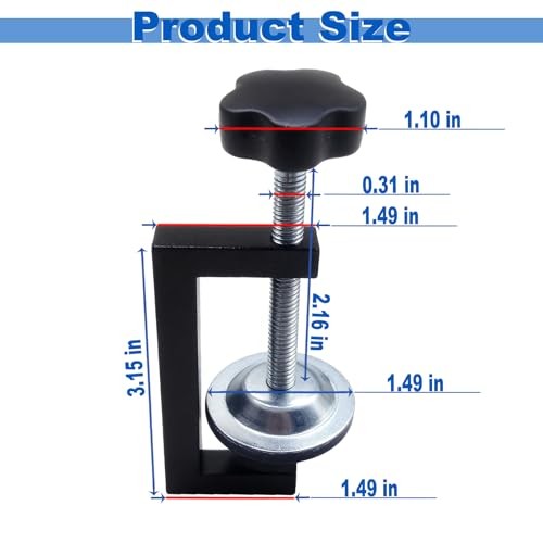 3 Inch Adjustable Patio Furniture Clips, Sectional Couch Connectors for