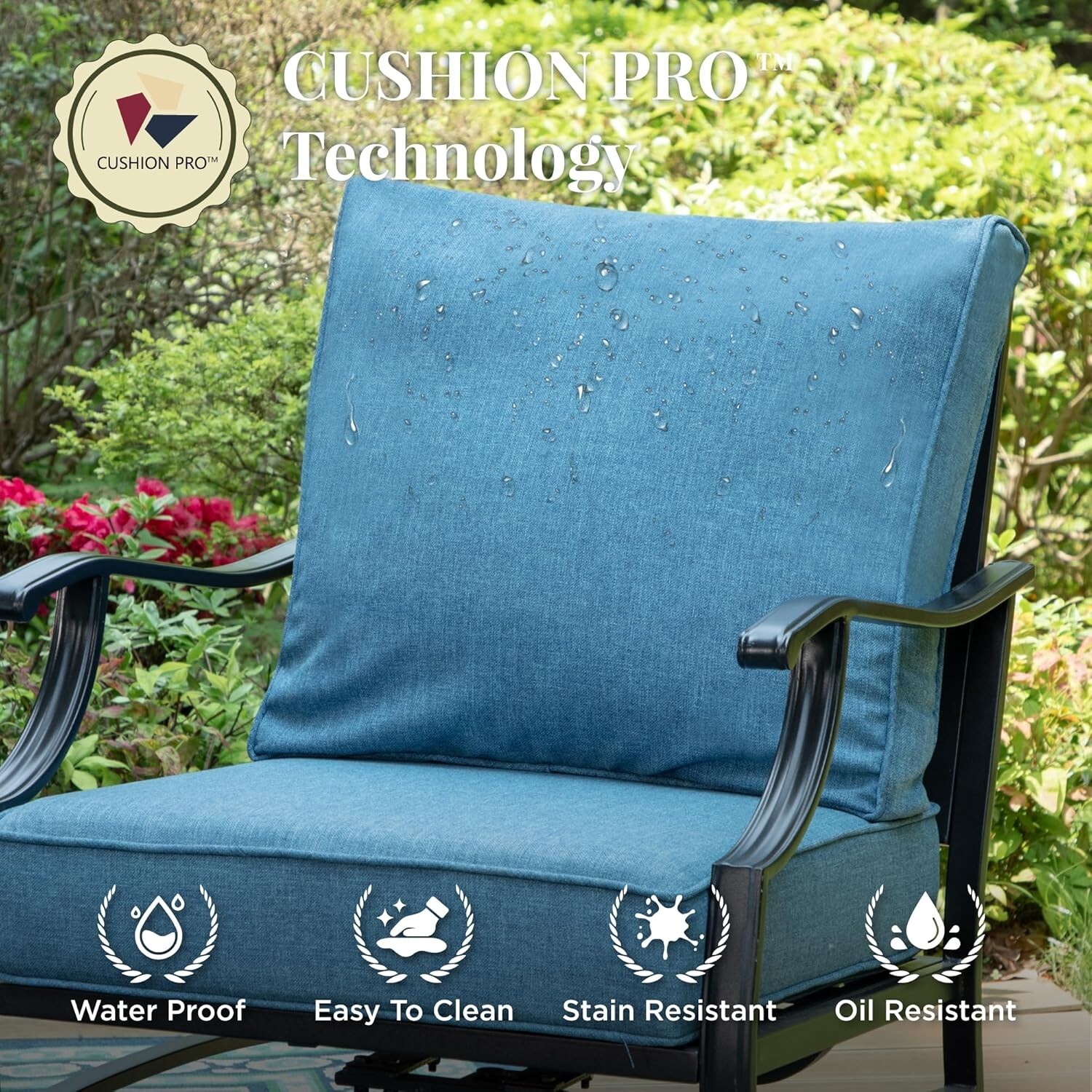 Patio Conversation Set Patio Furniture Patio Sofa Set Outdoor Chat Set 6-Pieces