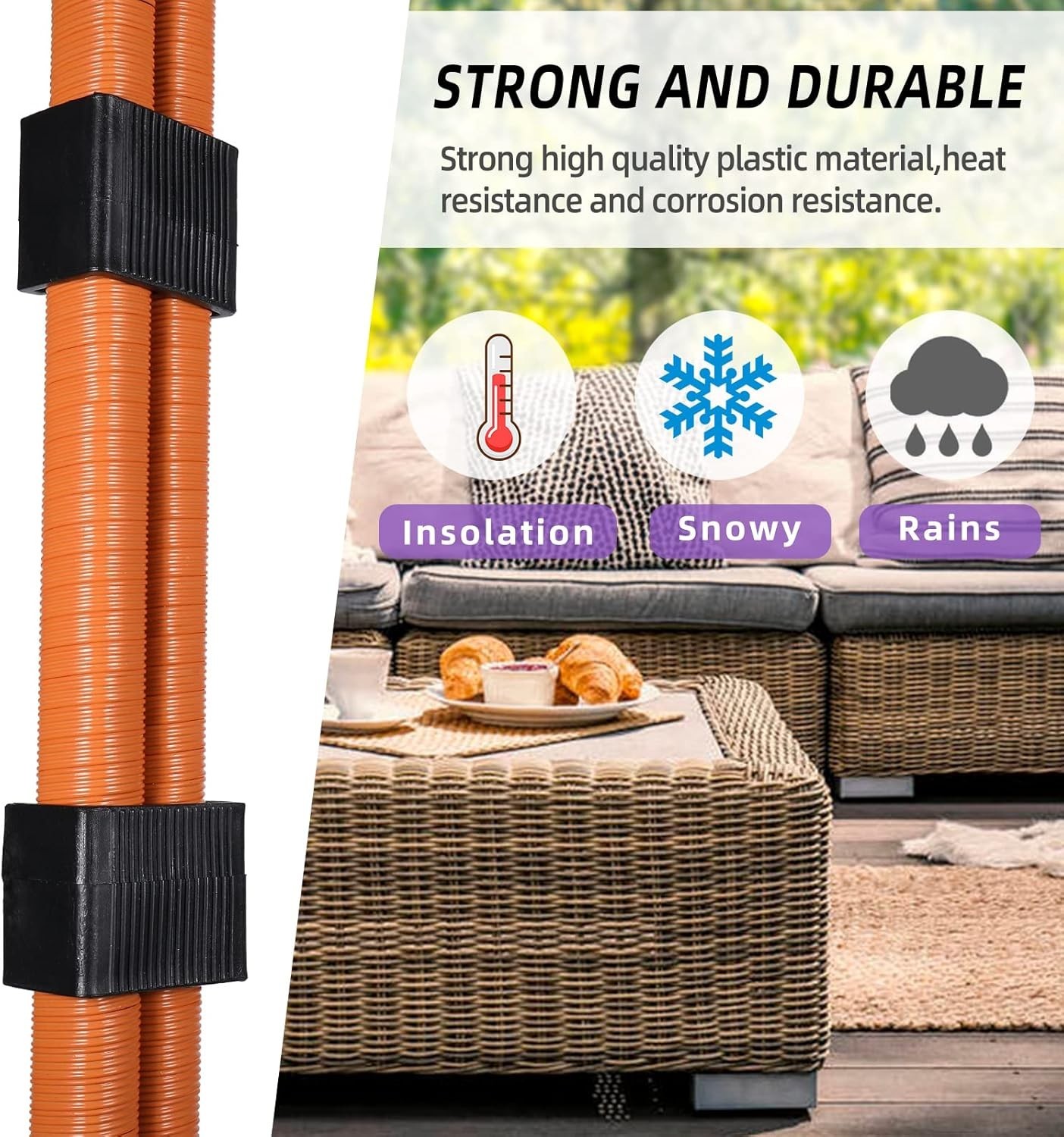 Pack of 10 Outdoor Patio Garden Wicker Rattan Furniture Aligment Sofa Rattan …