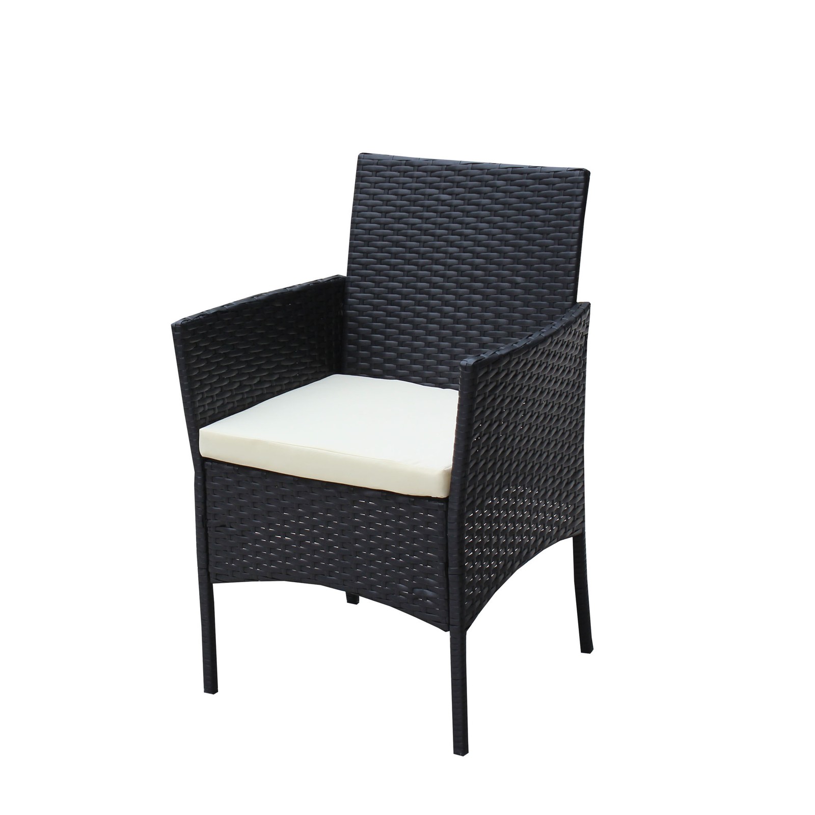 FUNIDEE 4-Piece Outdoor Patio Furniture Sets Conversation Sets Sofas Beige