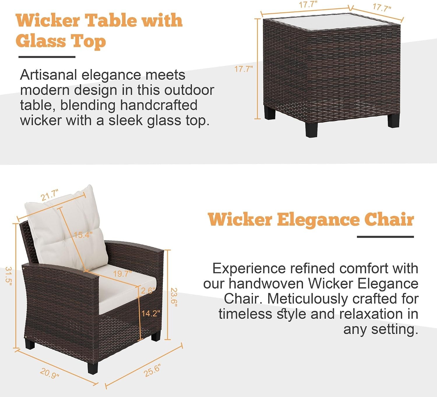 PE Rattan Wicker Outdoor Patio Furniture Set