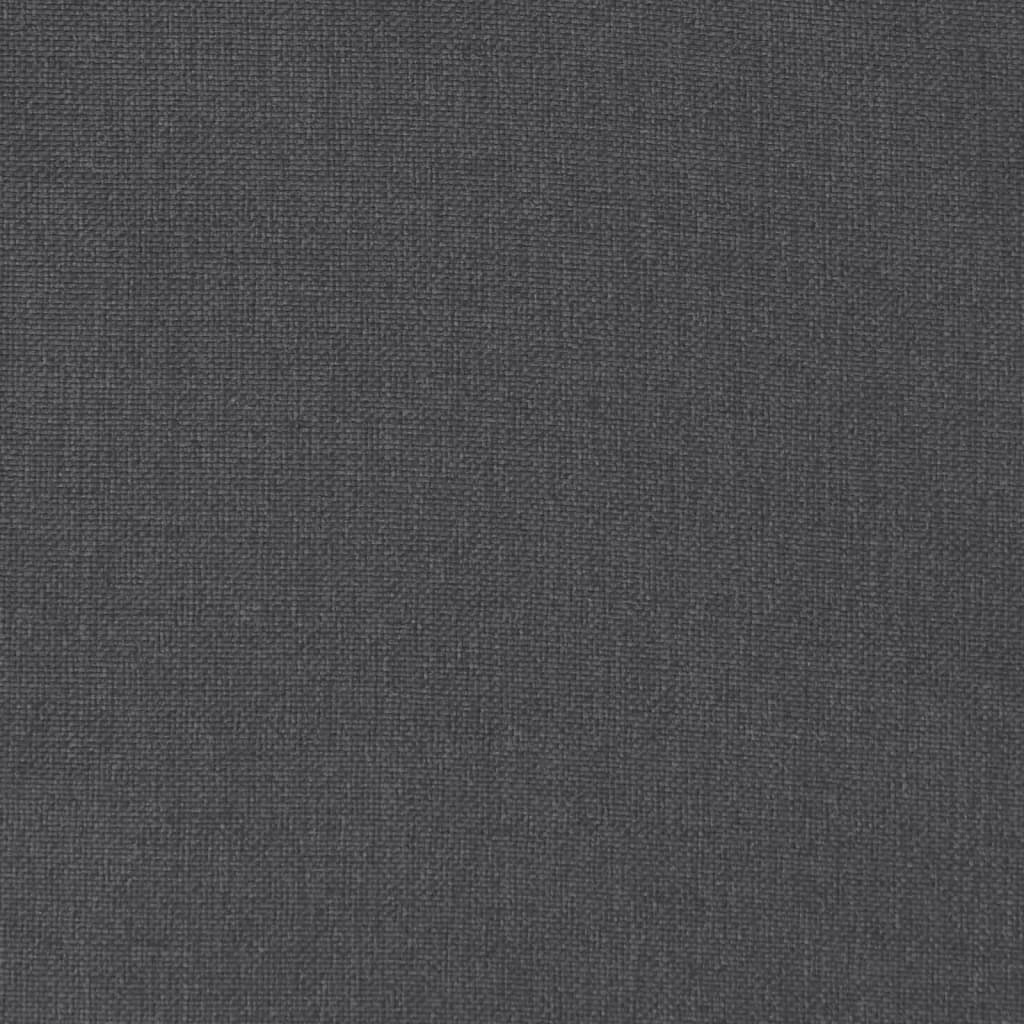 Lowback Chair Cushions 6 pcs Melange Anthracite 39.4″x19.7″x1.6″ Fabric