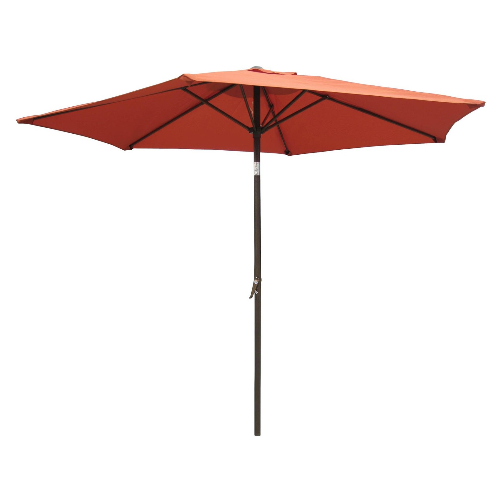 International Caravan Furniture Piece Outdoor 8 Foot Aluminum Umbrella