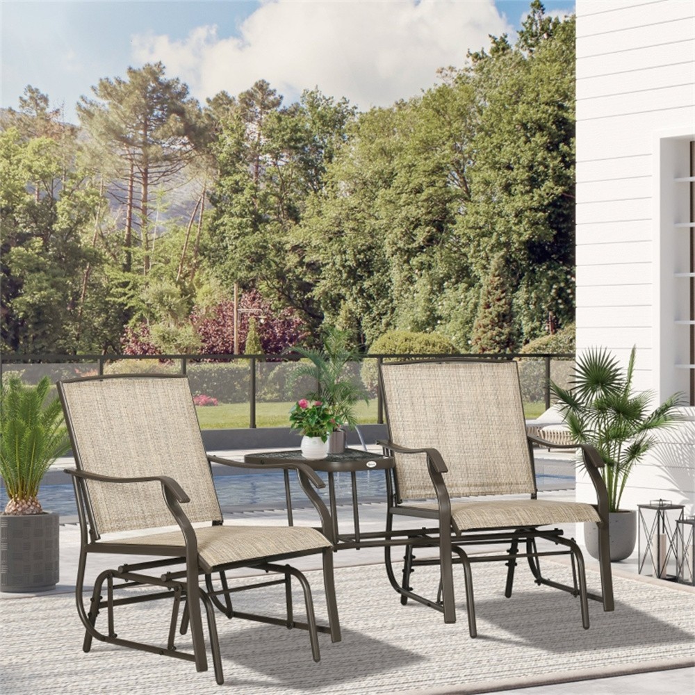 ❄️FREE SHIPPING!❄️2 Outdoor Chairs +Small Table 4 Patio, Porch, Pool, Lawn, etc!