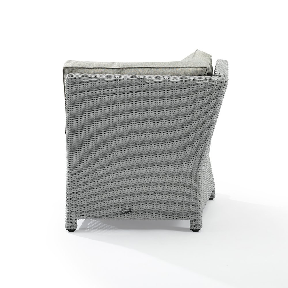 Bradenton Wicker Corner Outdoor Sectional Chair