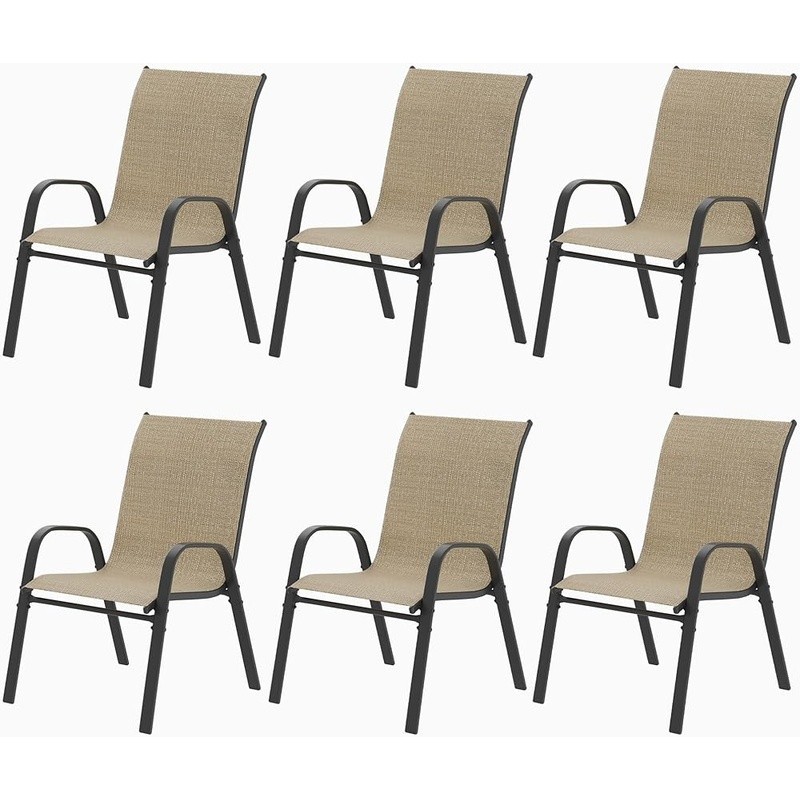 Sturdy A-Frame Patio Chairs Ergonomic Comfort Weather Resistant Outdoor Seating