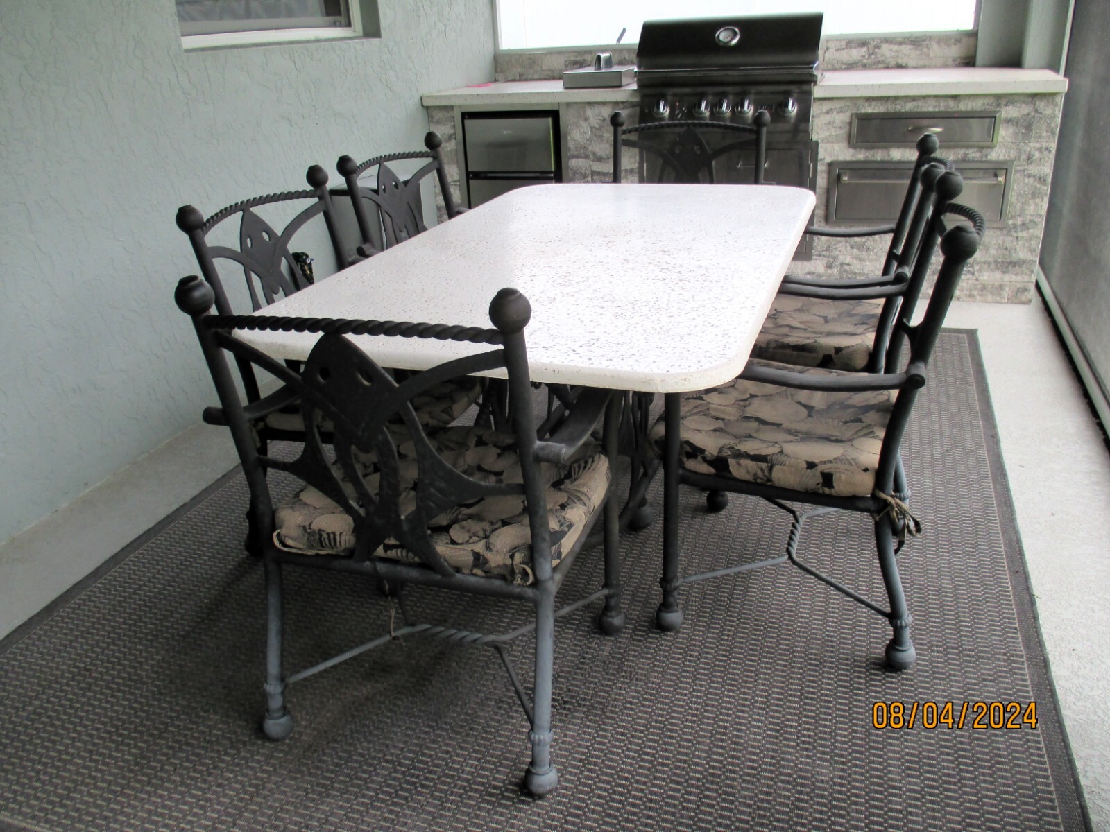 Brown Jordan Vintage Pisces Collection Patio Furniture Set