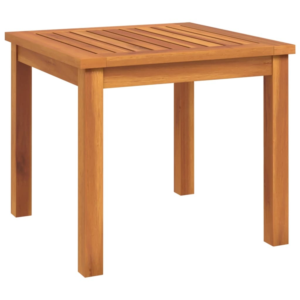 Patio Coffee Table Patio Table with Wooden Tabletop Solid Wood Acacia vidaXL