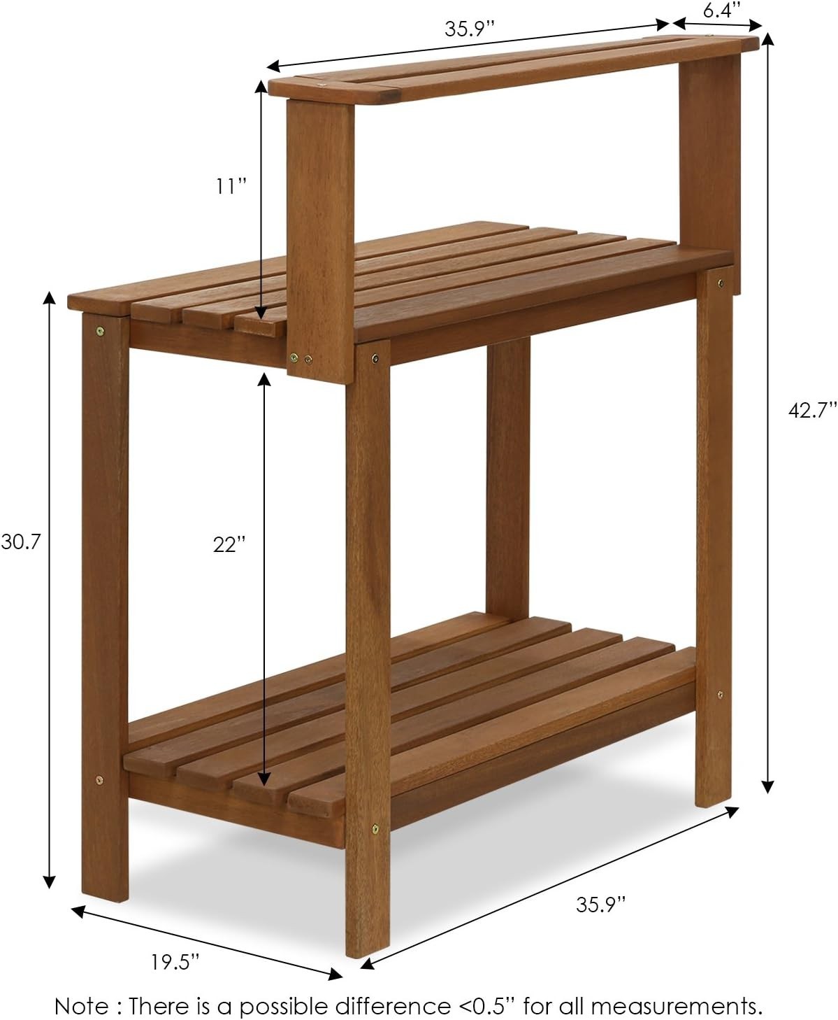Tioman Outdoor Hardwood Potting Bench