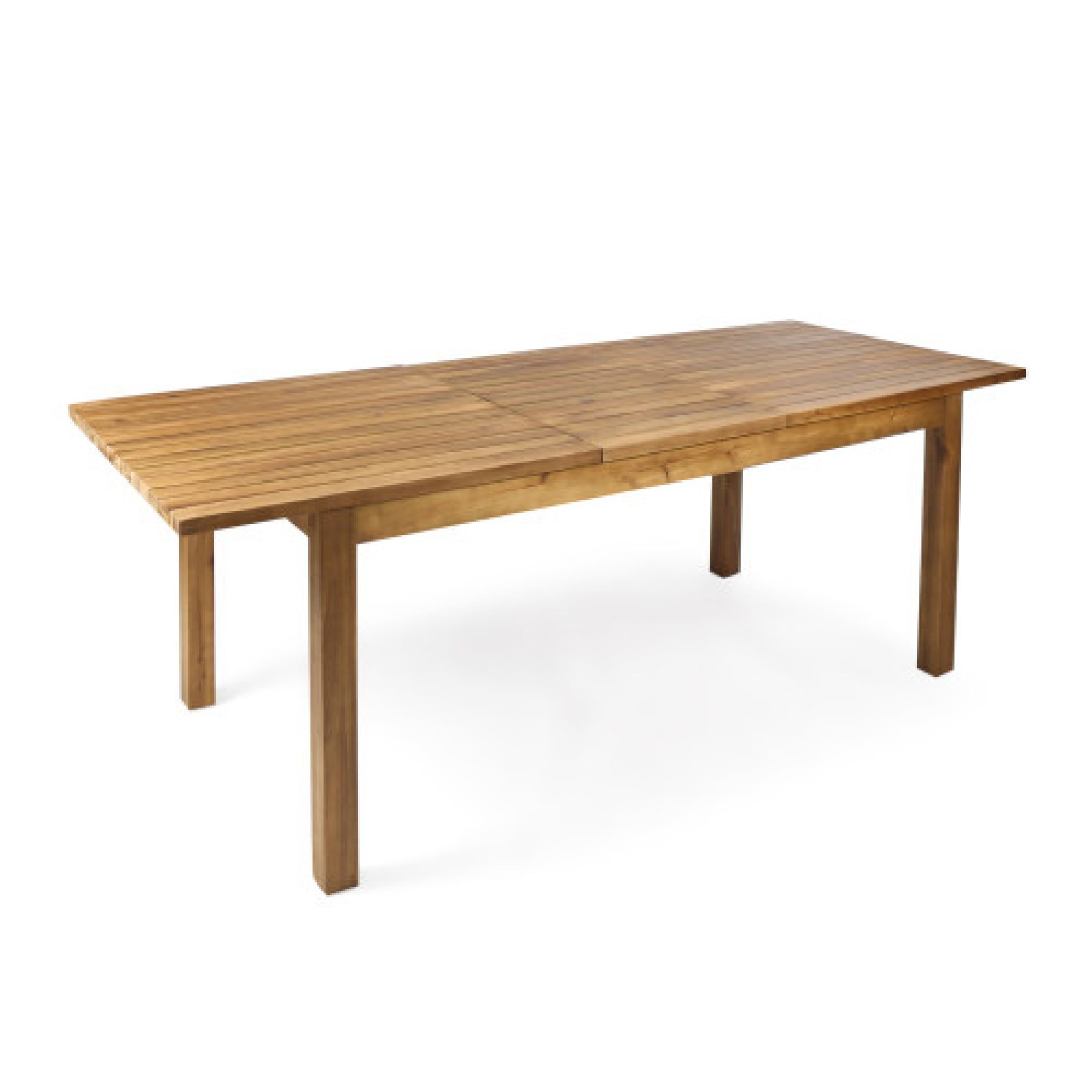 7-Piece Acacia Wood Outdoor Dining Set with Cushions, 6 Chairs & 1 Table