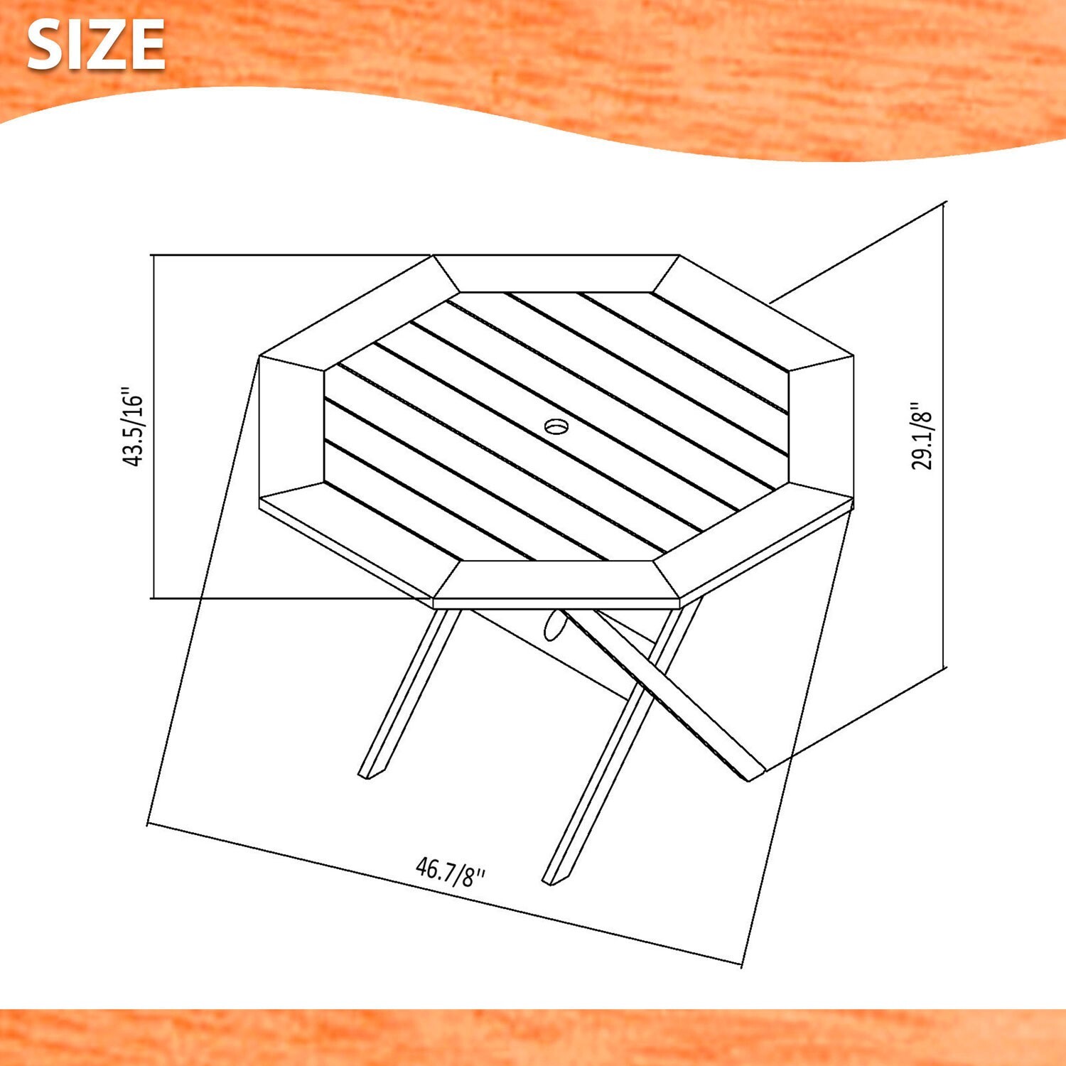 Amazonia Lothian 5-Piece Patio Dining Set | Durable Eucalyptus Wood