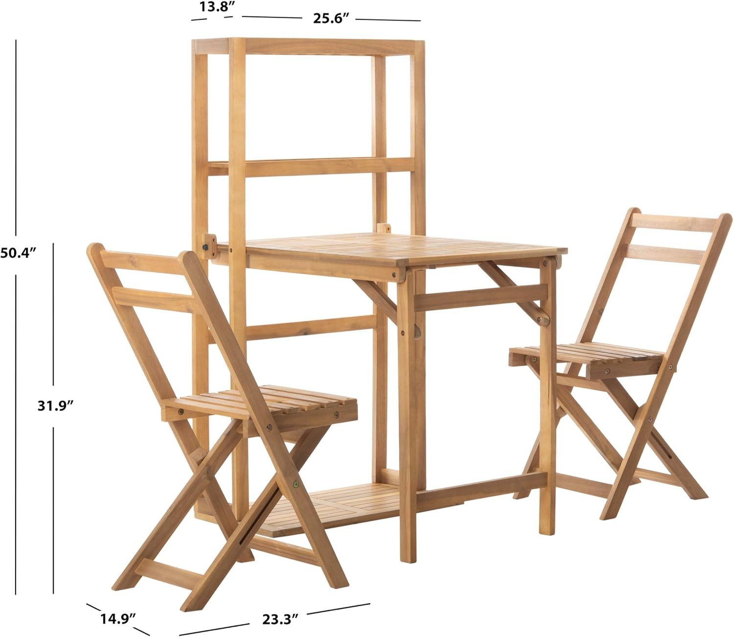Griffen Natural Balcony Dining Set – Outdoor Collection PAT6756A