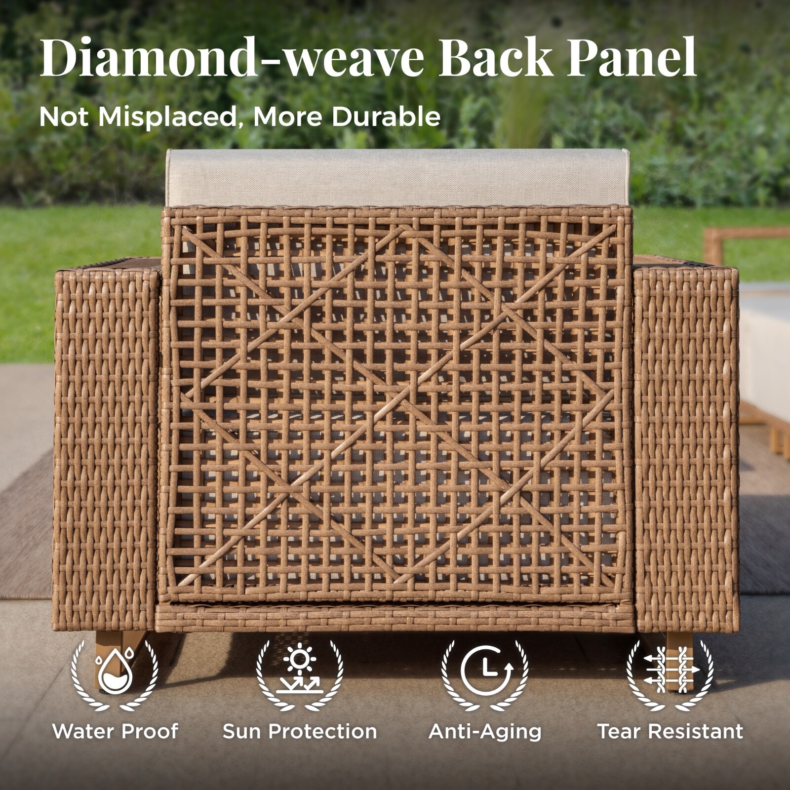 Outdoor Furniture Rattan Furniture Patio Furniture Wicker Patio Conversation Set